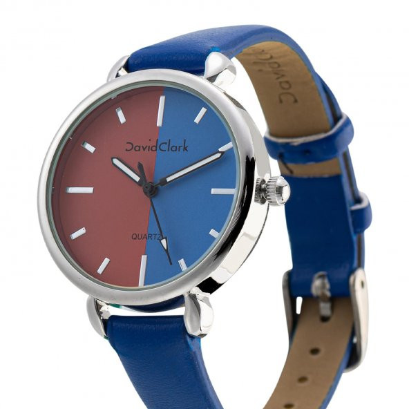 David Clark DC50150M-06 Kadın Kol Saati Mavi - Resim 3