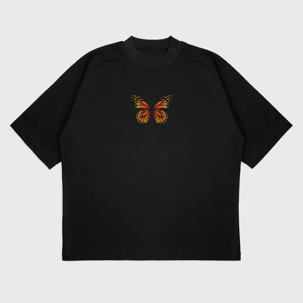 Oversize 'Nature Angel' T-Shırt - Resim 2
