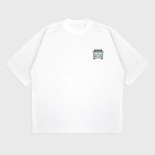 Oversize 'Veteran' T-Shırt - Resim 4