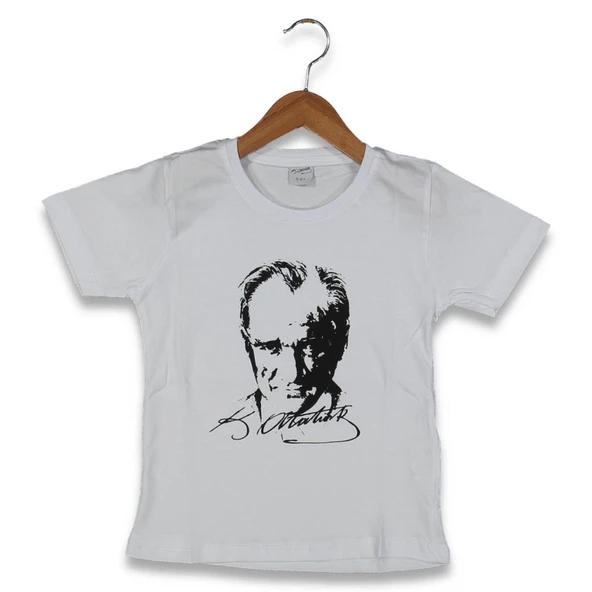 Atatürk  Baskılı Çocuk Tişört BGL-ST04548 ürün görseli 1