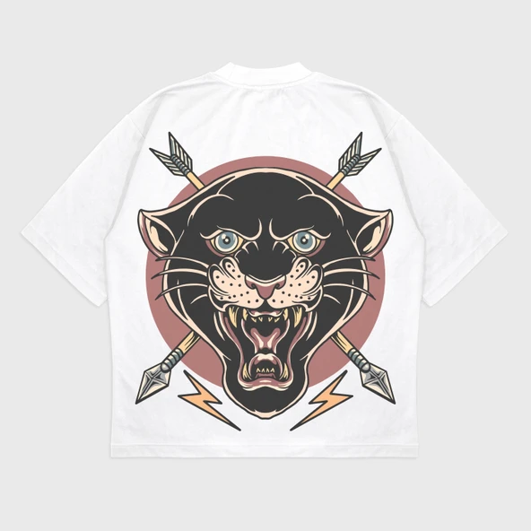 Oversize 'Royal' T-Shırt - Resim 3