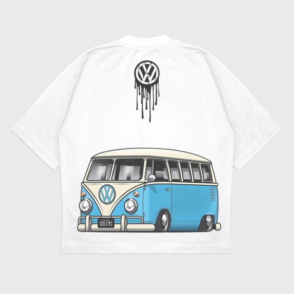 Oversize 'Veteran' T-Shırt - Resim 3