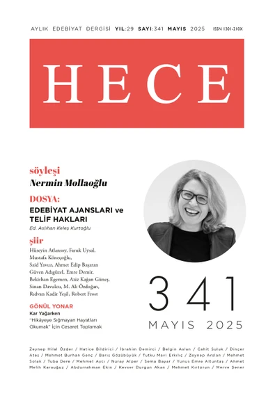 Hece Dergi 341.Sayı Mayıs 2025 ürün görseli 1
