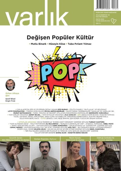 Varlık Dergisi 1412.Sayı Mayıs 2025 ürün görseli 1