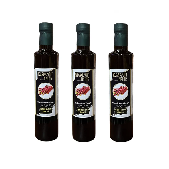 Işkın Sirkesi, Katkısız, ışkın 500ml 3 Adet, DVD Lokman Aktar ürün görseli 1