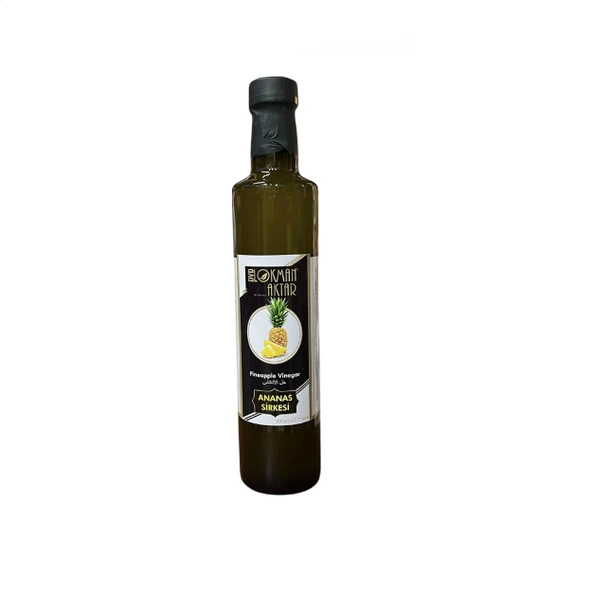 Ananas Sirkesi, Katkısız, 500ml 1 Adet, DVD Lokman Aktar ürün görseli 1