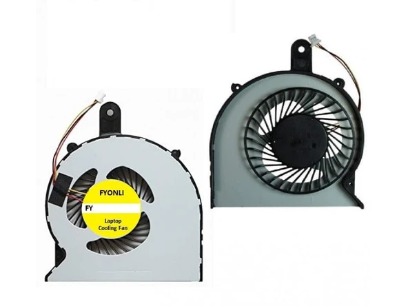 Dell inspiron 3458 3459 3468 3555 3559 p47f p60g Notebook CPU Fanı P/N DF541105FC0T 023.1002R.0001 ürün görseli 1
