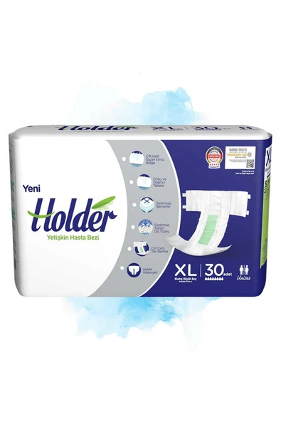 Holder Yetişkin Hasta Bezi Ekstra Büyük Boy ( X Large ) 30 Adet ürün görseli 1