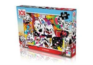 KS GAMES PUZZLE 100 PARCA 101 DALMATIAN ürün görseli 1