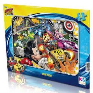 KS GAMES FRAME PUZZLE 24 PARCA MICKEY MOUSE  704 ürün görseli 1