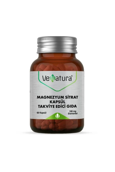 Venatura Magnezyum Sitrat 60 Kapsül ürün görseli 1