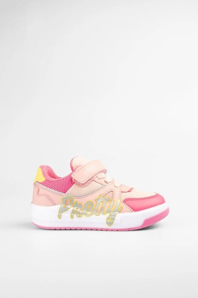 Vicco Pretty 220.P25Y.113 Anatomik Taban Kız Çocuk Işıklı Sneaker Ayakkabı Pudra 29-33 ürün görseli 1
