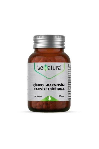 Venatura Çinko L-Karnosin 60 Kapsül ürün görseli 1