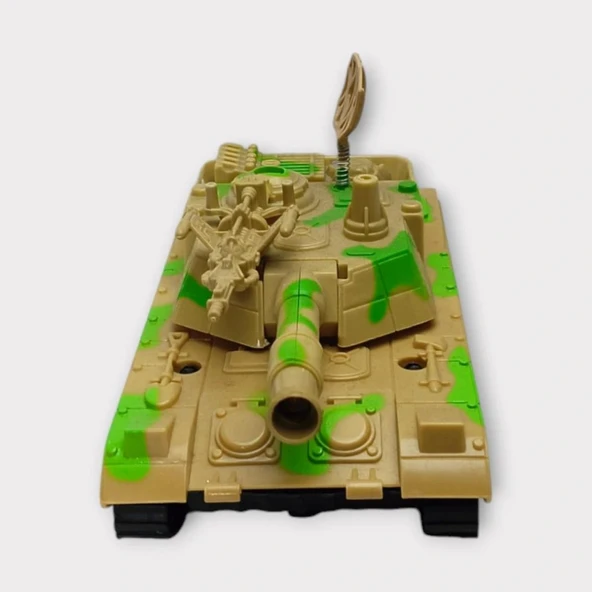 Sürtmeli Tank 15 cm - Açık Yeşil - Resim 3