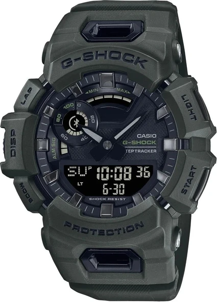 CASIO G-SHOCK GBA-900UU-3ADR YEŞİL SİLİKON KORDON ANALOG/DİJİTAL ERKEK KOL SAATİ ürün görseli 1