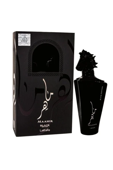 Lattafa Maahir Black Edition 100 ml Parfüm - Resim 5