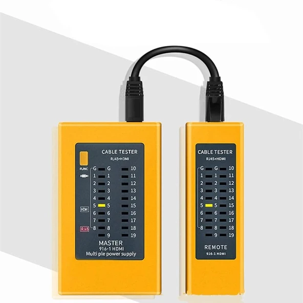 S Line HDMI Kablo Test Cihazı +RJ45 Test Cihazı ürün görseli 1