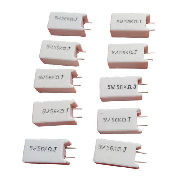 56K 5W Taş Direnç - 10 Adet - Resim 5