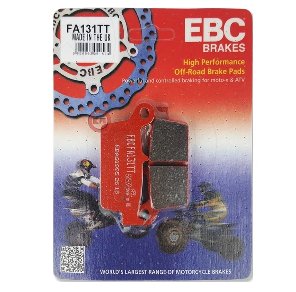 Suzukı DRZ 400 Cross Yarı Sinter Arka Fren Balata EBC  MTNM ürün görseli 1