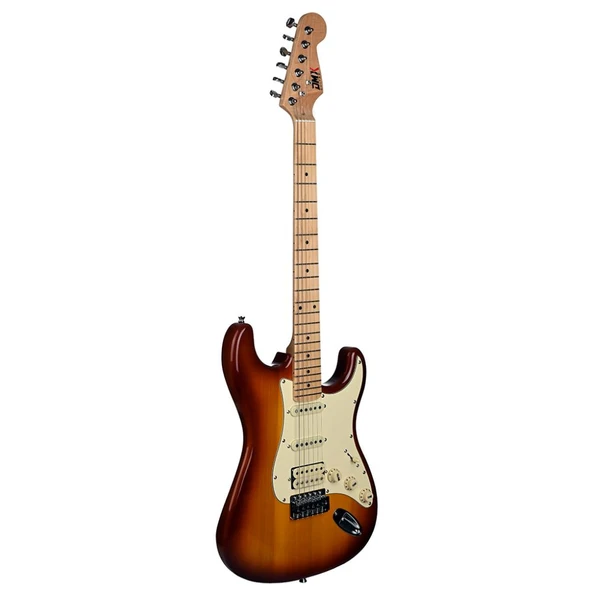 DMX Guitars DEG100 HSS SS Elektro Gitar (Sienna Sunburst) ürün görseli 1
