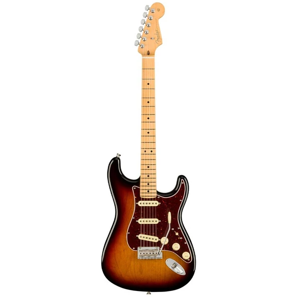 Fender American Professional II Stratocaster Akçaağaç Klavye 3-Color Sunburst Elektro Gitar ürün görseli 1