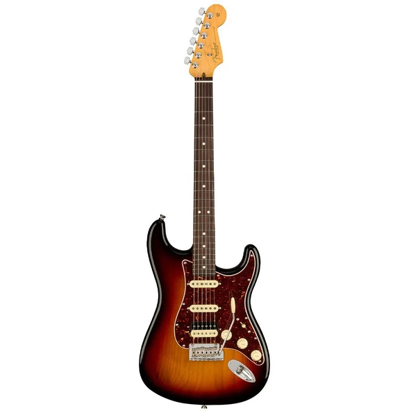 Fender American Professional II Stratocaster HSS Gülağacı Klavye 3-Color Sunburst Elektro Gitar ürün görseli 1