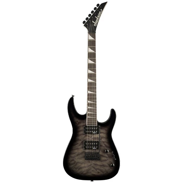 Jackson JS20 Dinky DKQ 2PT Amaranth Klavye Transparent Black Burst Elektro Gitar ürün görseli 1
