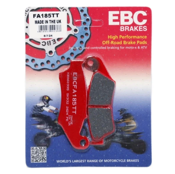Suzukı Rmx 450 Cross Yarı Sinter Arka Fren Balata EBC MTNM ürün görseli 1