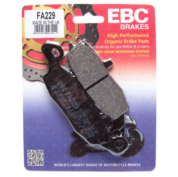 Suzukı Xf 650 Freewind Ön Fren Balata EBC MTNM ürün görseli 1
