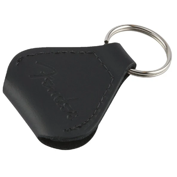 Fender Leather Pick Holder Anahtarlık Black - Resim 3
