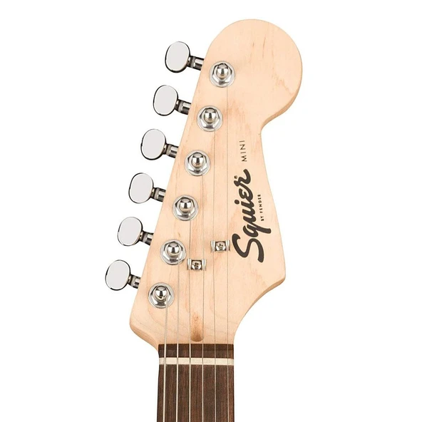 Squier Mini Stratocaster Laurel Klavye Dakota Red Elektro Gitar - Resim 4