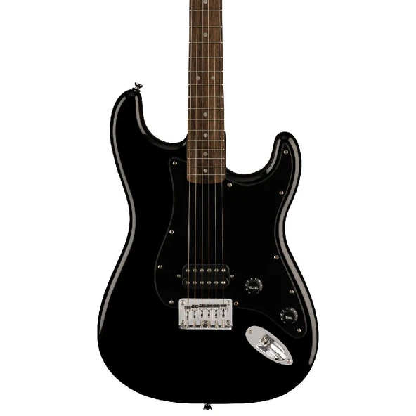 Squier Sonic Stratocaster Hard Tail H Laurel Klavye BPG Black Elektro Gitar - Resim 4
