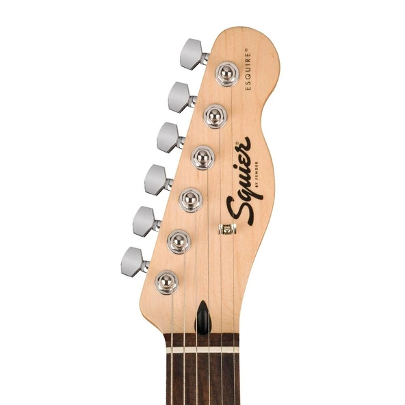 Squier Sonic Esquire H Laurel Klavye BPG Ultraviolet Elektro Gitar - Resim 8