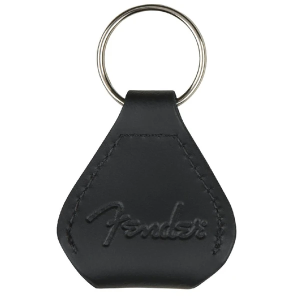 Fender Leather Pick Holder Anahtarlık Black ürün görseli 1