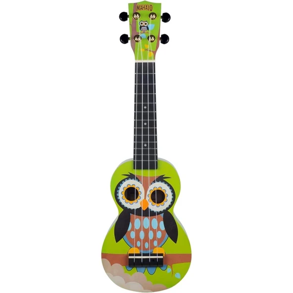 Mahalo MA1WL Art Series Soprano Ukulele (Owl) ürün görseli 1