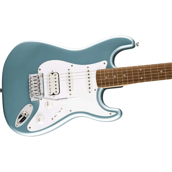 Squier Affinity Stratocaster Junior HSS Laurel Klavye WPG Ice Blue Metallic Elektro Gitar - Resim 3