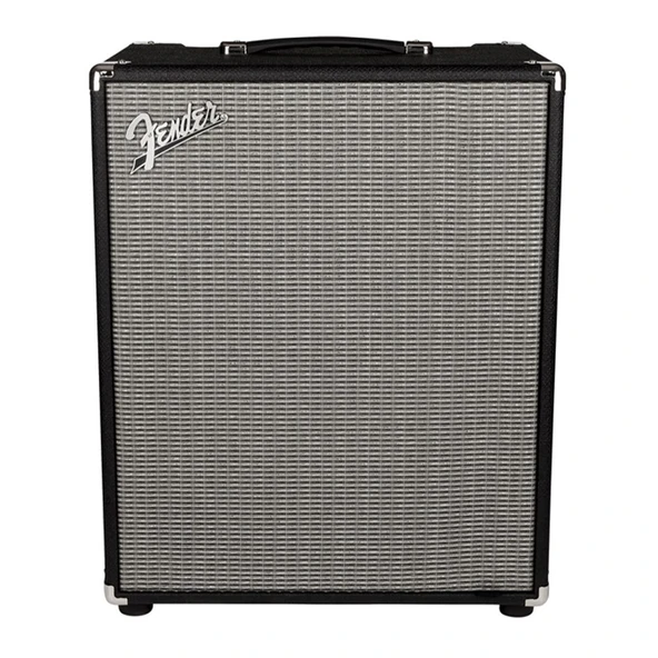 Fender Rumble 200 V3 Siyah/Gümüş Bas Gitar Amfisi ürün görseli 1
