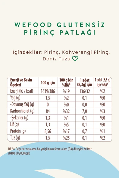 Pirinç Patlağı 100 gr 3'lü - Resim 5