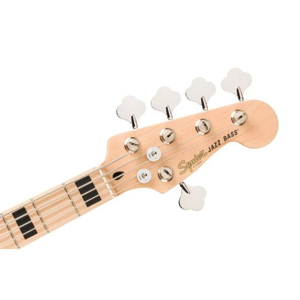 Squier Affinity Active Jazz Bass V Akçaağaç Klavye BPG Black Metallic Bas Gitar - Resim 4