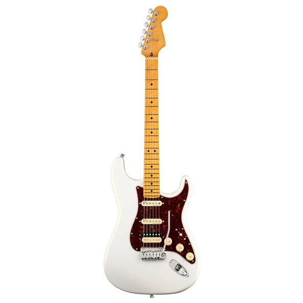 Fender American Ultra Stratocaster HSS Akçaağaç Klavye Arctic Pearl Elektro Gitar ürün görseli 1