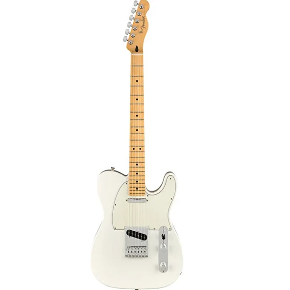 Fender Player II Telecaster Gülağacı Klavye Polar White Elektro Gitar ürün görseli 1
