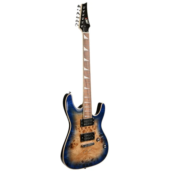 DMX Guitars RZG01 BB (Blue Burst) elektro gitar ürün görseli 1