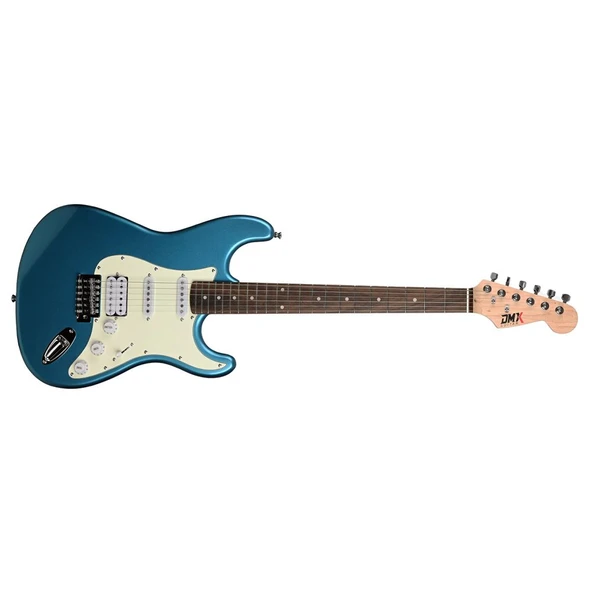 DMX Guitars DEG100 HSS TP Elektro Gitar (Tidepool) - Resim 3