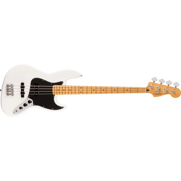 Fender Player II Jazz Bass Akçaağaç Klavye Polar White Bas Gitar ürün görseli 1
