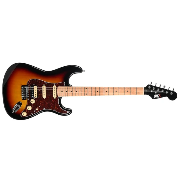 DMX Guitars DEG100 HSS 3TS Elektro Gitar - Resim 3