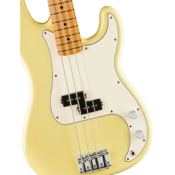 Fender Player II Precision Bass Akçaağaç Klavye Hialeah Yellow Bas Gitar - Resim 3