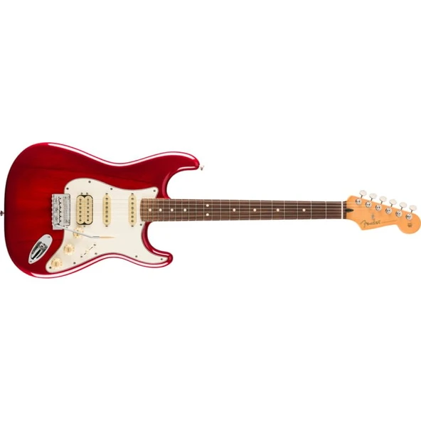 Fender Player II Stratocaster HSS Chambered Mahogany Gövde Gülağacı Klavye Transparent Cherry Burst Elektro Gitar ürün görseli 1