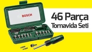 Bosch 2607019504 46 Parça Cırcırlı Tornavida Seti - Resim 3