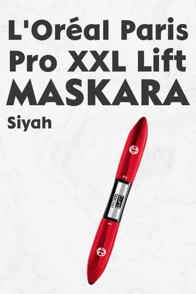 Loreal Paris Pro Xxl Lift Maskara Siyah ürün görseli 1