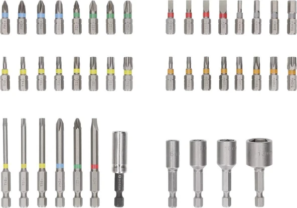 BOSCH Vidalama Ucu Seti 43 Parça - Resim 3